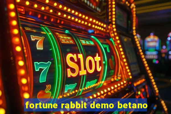 fortune rabbit demo betano